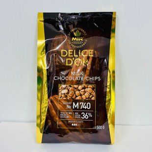 Шоколад молочний 36% ТМ Delice D'or в дисках 0,5 кг 650 фото